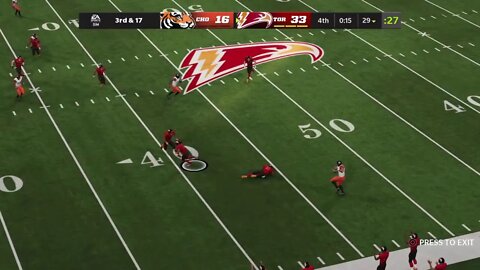 TDFL Football [Season 6/Week 17]: Chicago (8-7) @ Toronto (13-2)