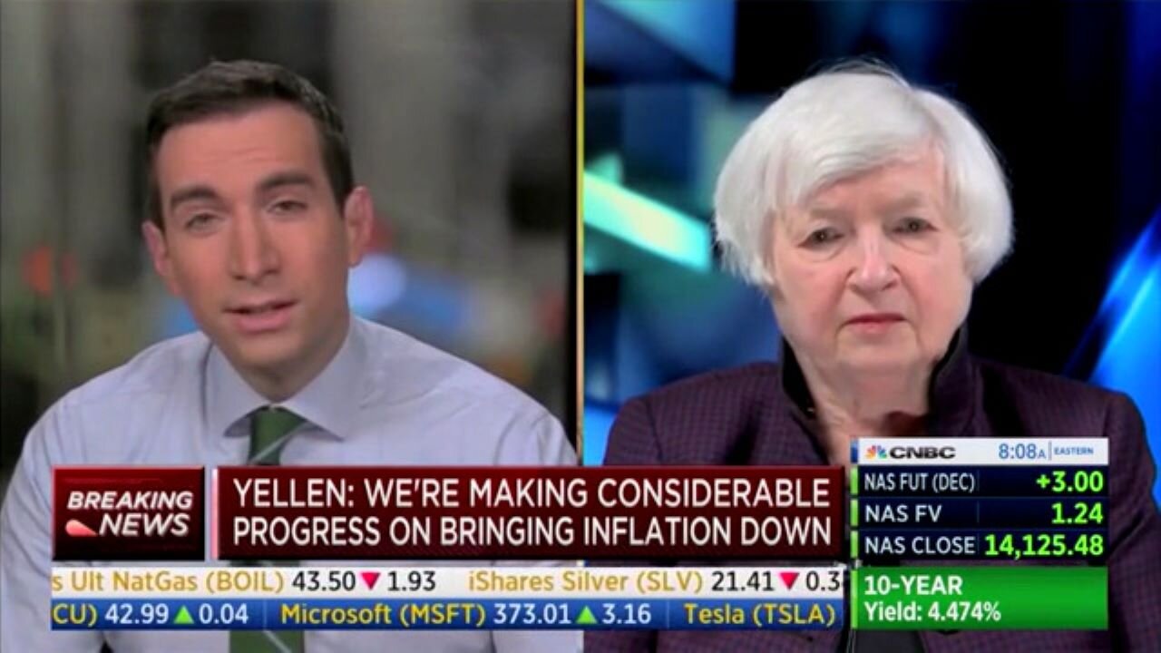 Sec. Janet Yellen: 'It's Our Job To Explain To Americans' That 'Bidenomics' Is Working