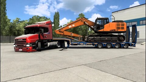 Scania 164 pente na Turbina Euro Truck Simulator 2 CARGA ESPECIAL