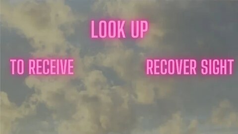 Time to recover your sight || What do you want him to do? #propheticword #godblessyou