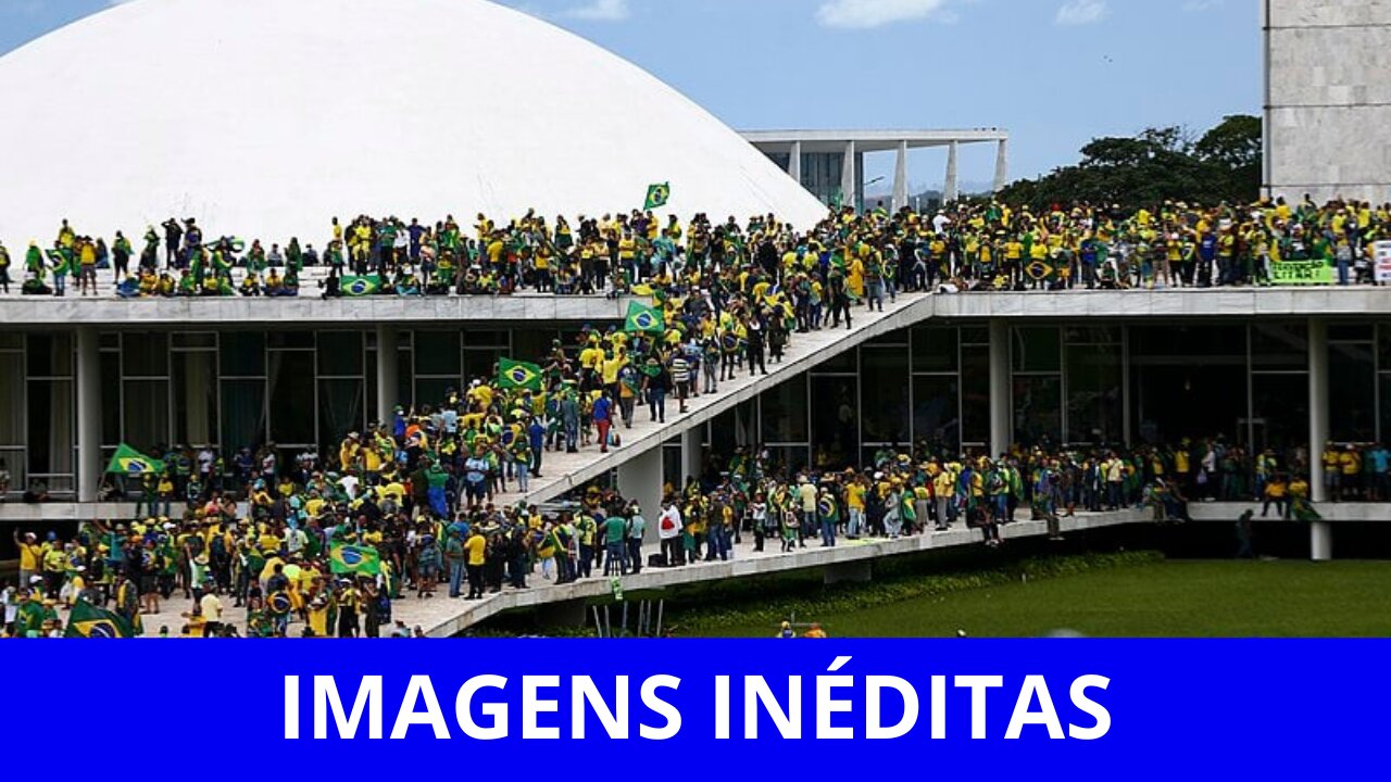 Veja o vídeo: Imagens inéditas do 8 de janeiro, em Brasília!
