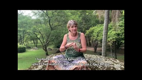 A cruz desaparecida materializa-se...a 700km de distância!