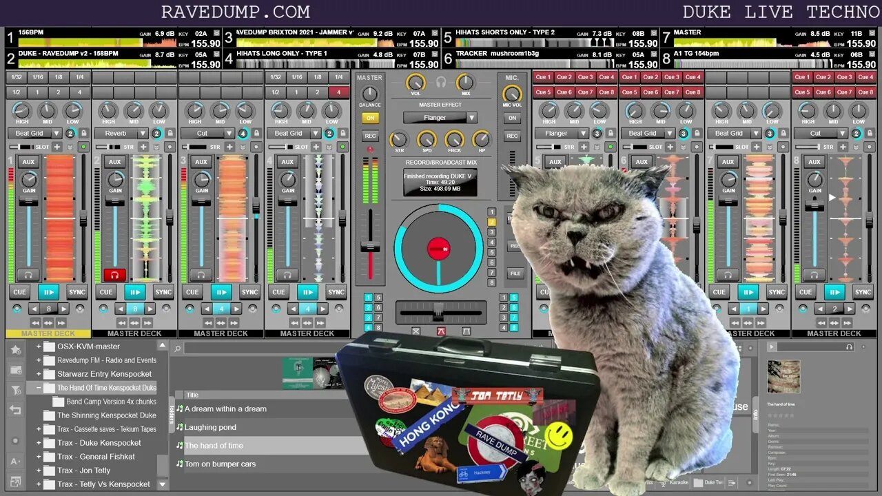 HARDWARE REMIX SESSION Bonus 1 - DUKE VS V-DJ