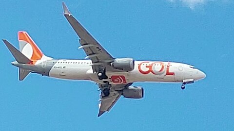 Boeing 737 MAX 8 PS-GPG coming from Rio de Janeiro to Fortaleza
