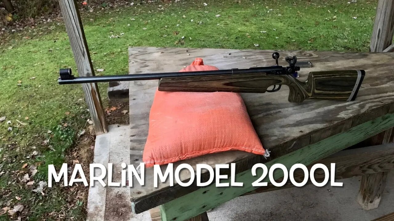 Marlin model 2000L bolt action 22 target rifle first shots. Stay tuned for the full review.