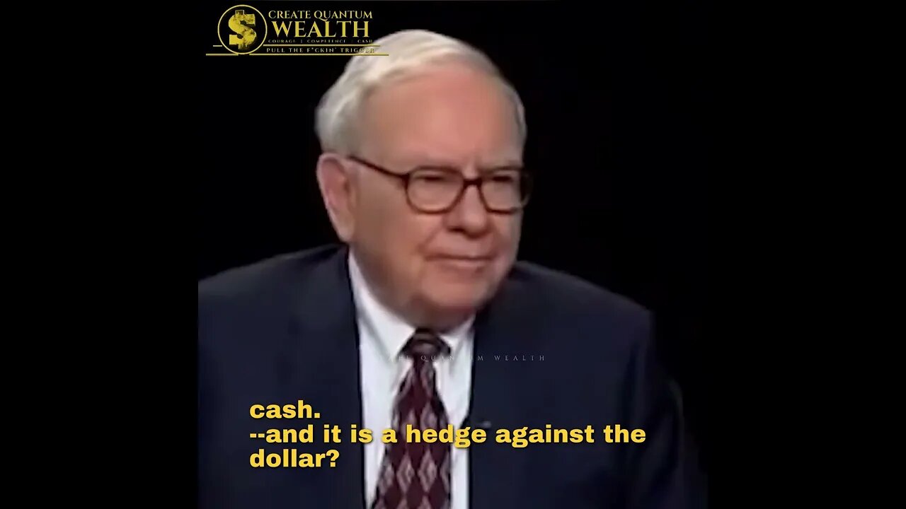 WHAT TO DO WITH YOUR CASH? - Warren Buffett