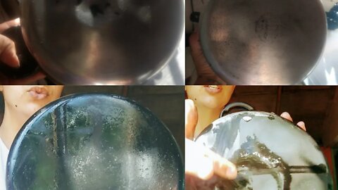 Como limpar panela usada em fogão a lenha