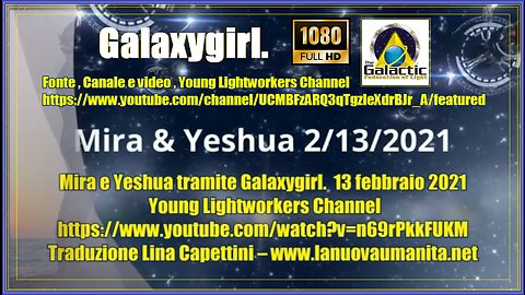 Mira e Yeshua tramite Galaxygirl