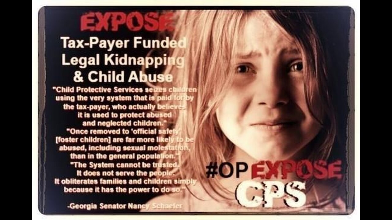 CPS Removing Un-Vax’d CHILDREN! Horrible Stories of CPS Sex Trafficking - EVERY Parent must watch