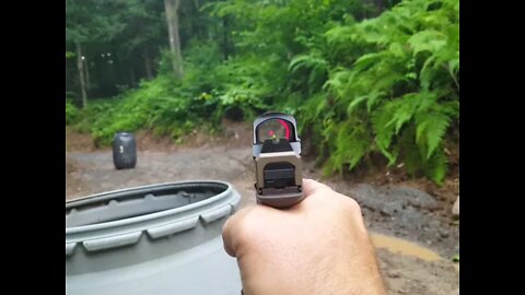 One Handed Tactical Shooting in the Trench - HS 507acss