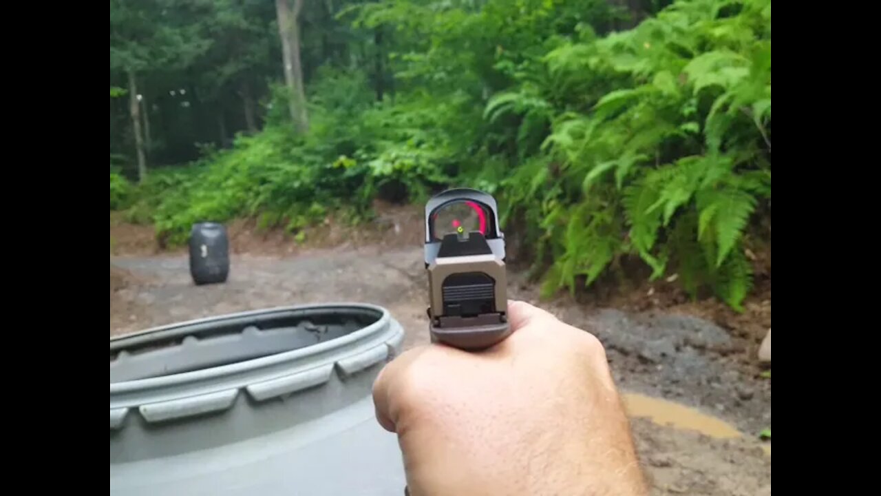 One Handed Tactical Shooting in the Trench - HS 507acss