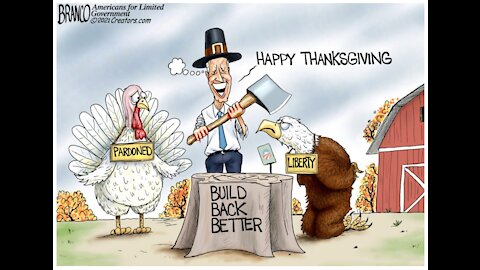 Natural Immunity is Best, Election Fraud, Inflation and Thanksgiving Message
