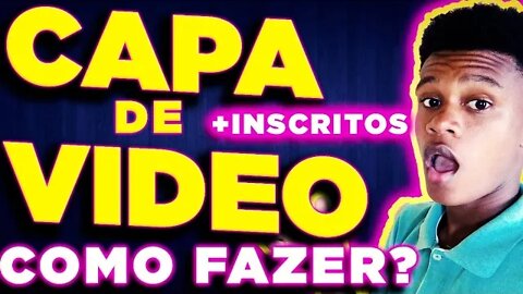 Como Fazer Capa De Vídeo Thumbnail Para YouTube Tutorial | Photoshop