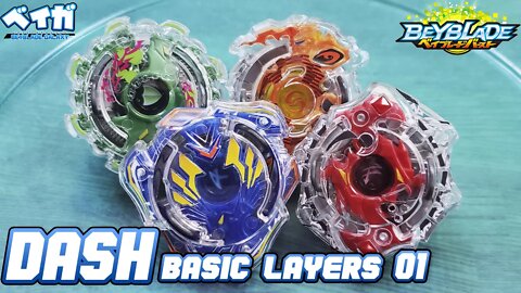 Mini torneio DASH Basic Layer Ver. parte 1 - Beyblade Burst ベイブレードバースト