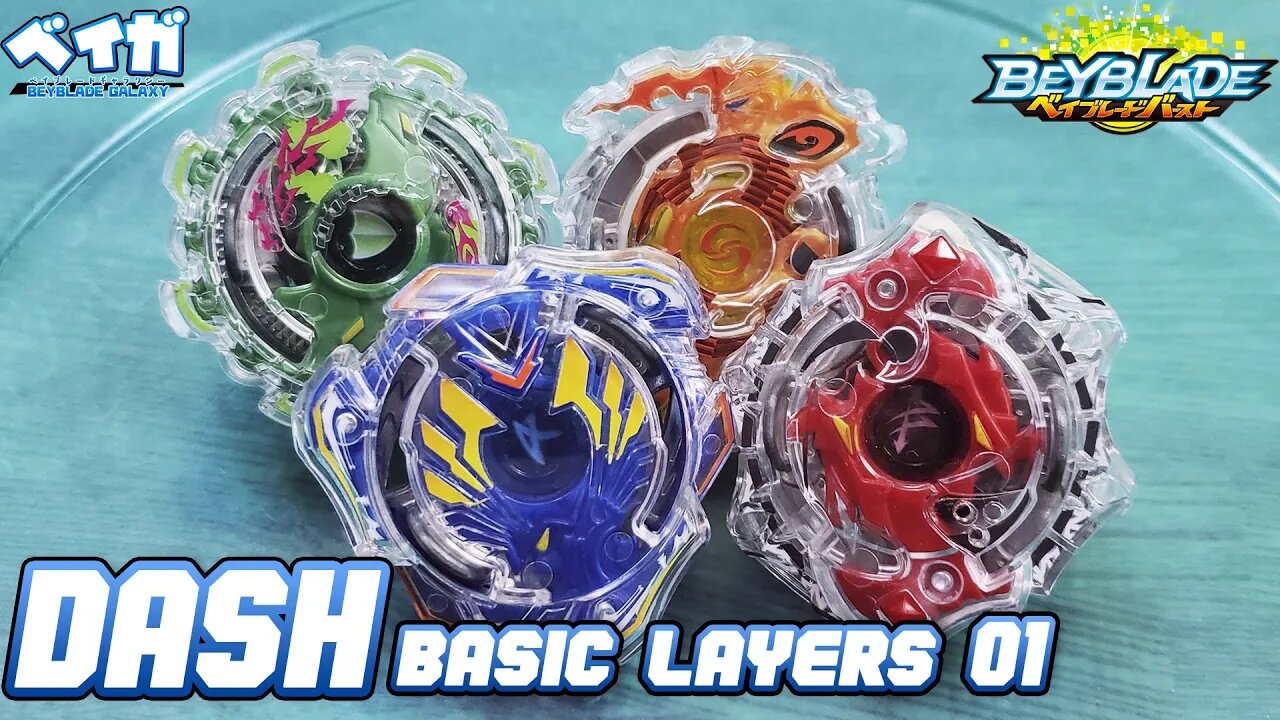 Mini torneio DASH Basic Layer Ver. parte 1 - Beyblade Burst ベイブレードバースト