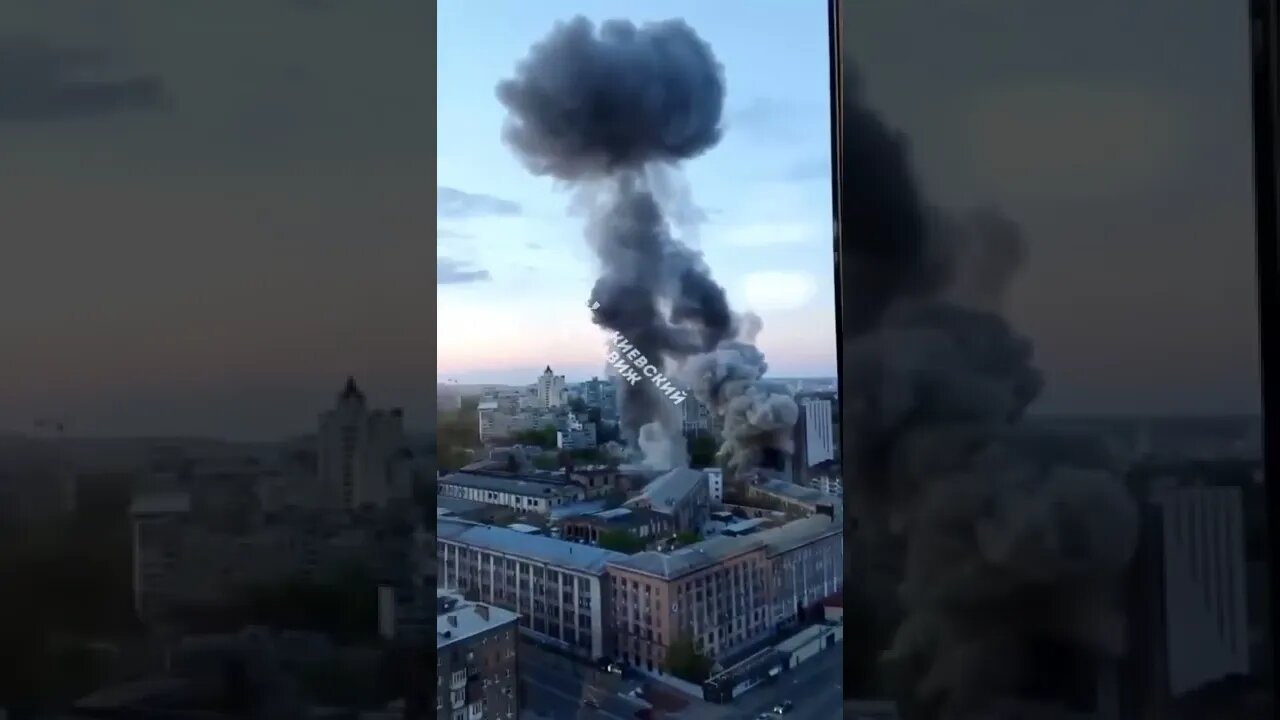 ‼️🔥 Russian Missile Strikes On Ukrainian Military Infrastructure In Kiev