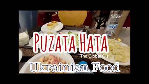 Ukrainian Food Experience Puzata Hata Walkthrough in Kyiv