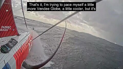 Vendee Globe On Boat Reports, Day2. Latest news, Boris, Pip, Louis, Sam, Yoann.