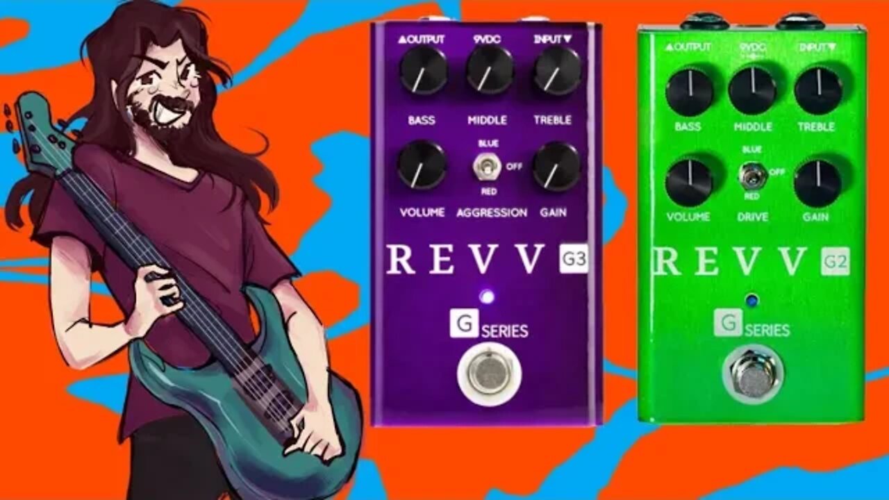 Heaviest Pedal Tone EVER! | Revv G2 & G3 Pedals
