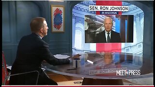 Sen. Ron Johnson Clashes With Chuck Todd During Interview: ‘A Complete Smear Job'
