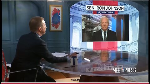 Sen. Ron Johnson Clashes With Chuck Todd During Interview: ‘A Complete Smear Job'