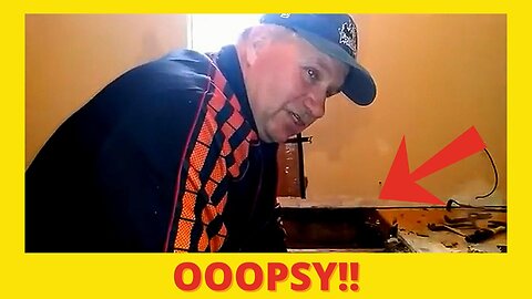 Fell Through Floor Water Damage