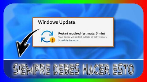 HAZ siempre ESTO después de Actualizar WINDOWS
