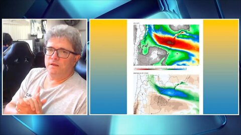 Meteorologia mostra chuvas fracas no MT e intensas no RS