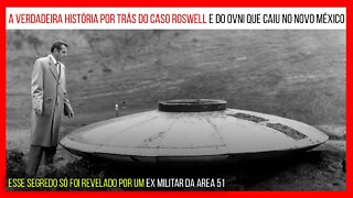 Misterioso caso de UFO em 1947 (Nave alienígena)