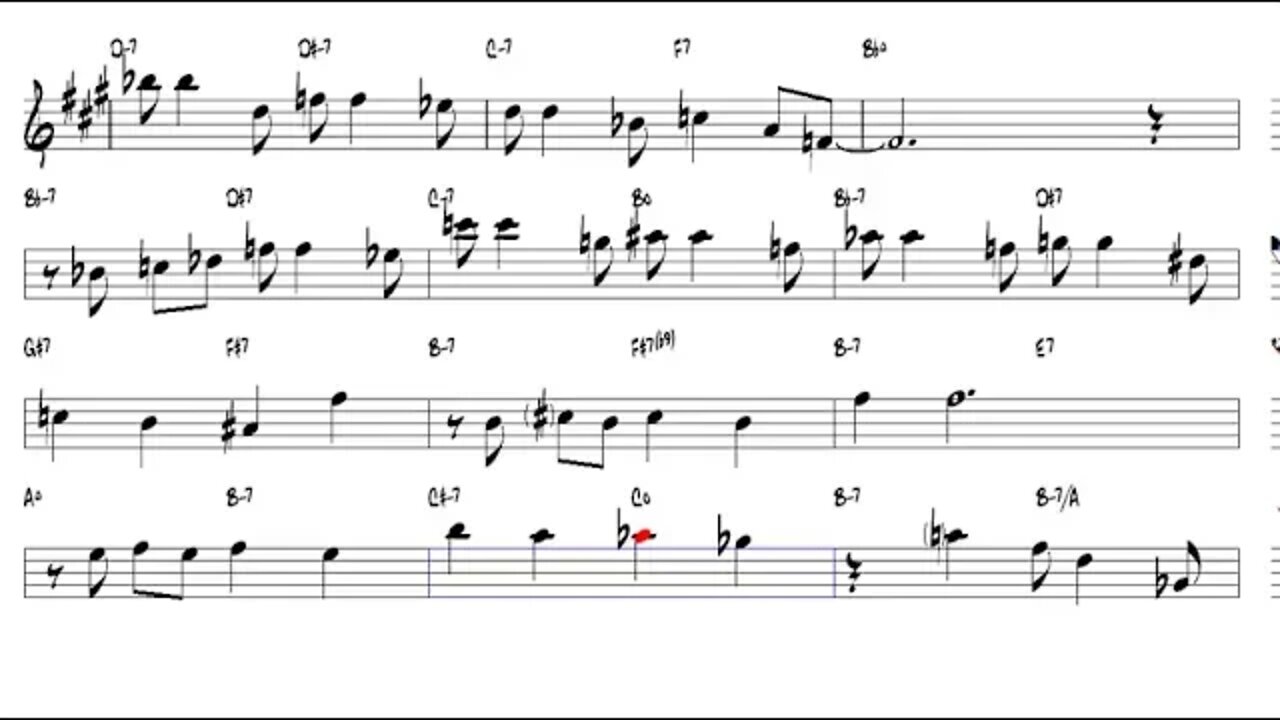 Body And Soul John Green 1930 Alto Sax