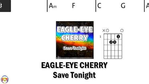 EAGLE-EYE CHERRY Save Tonight FCN GUITAR CHORDS & LYRICS