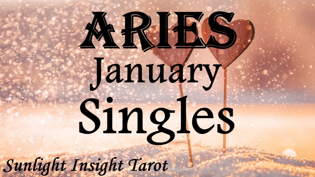 ARIES♈ The Unspoken Love Between You is Becoming What it Couldn't Become Before!💑 January Singles