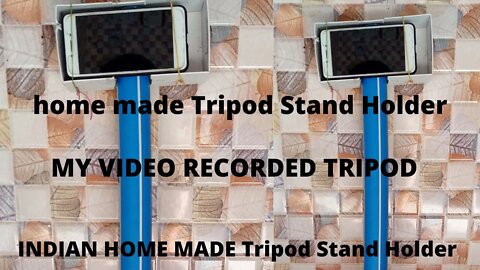 Tripod Stand Holder for Mobile Phones#INDAINHOMEMADETRIPOD#MYTRIPOD@Monaj dey @Sandra Cires Art