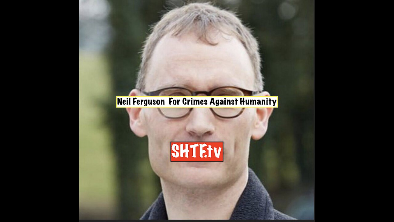 Neil Ferguson Being Called Out in Lecture For Crimes Against Humanity. Waste Of Skin Global Puppe