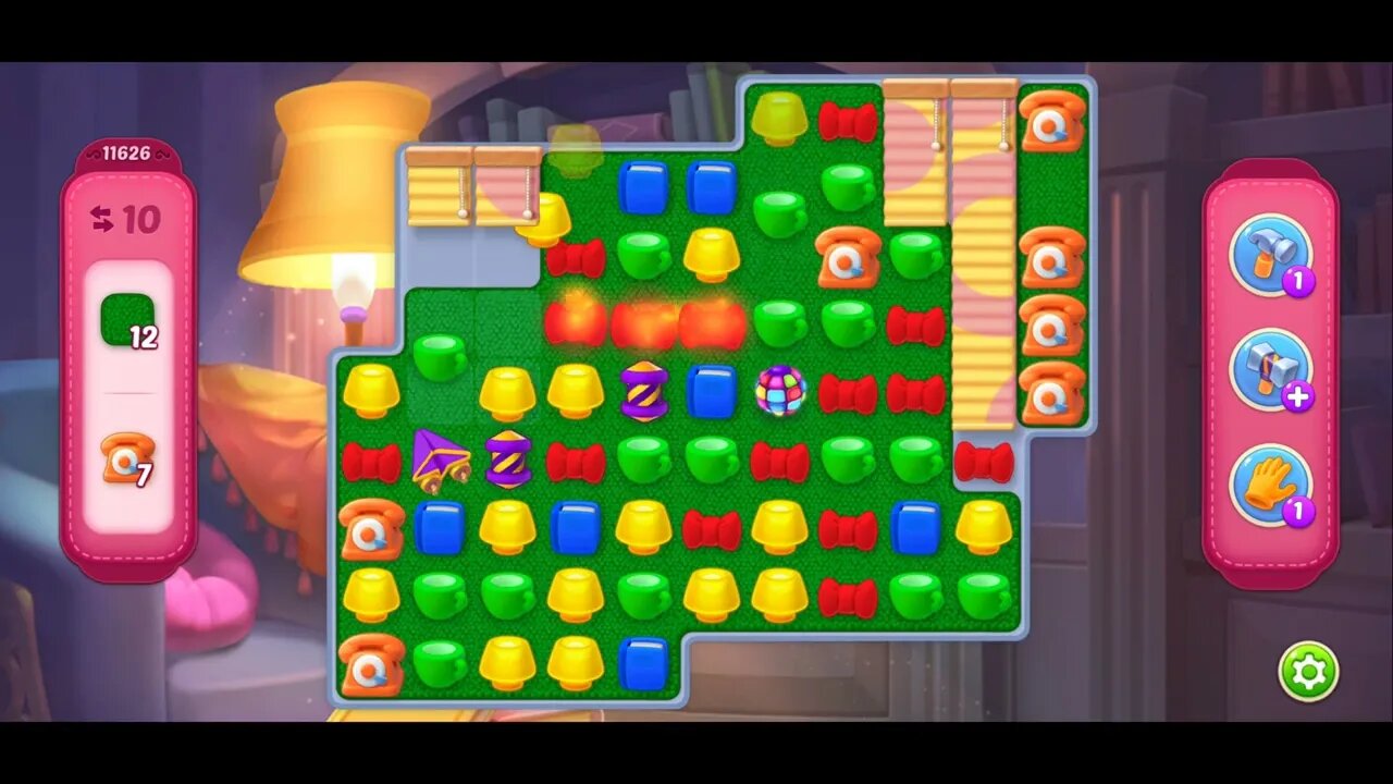 Playrix Homescapes Gameplay Walkthrough Level 11626