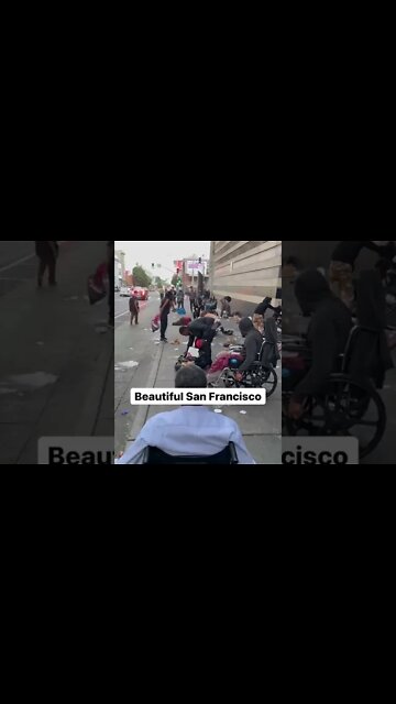 The streets of San Francisco descend into crime & chaos #shorts