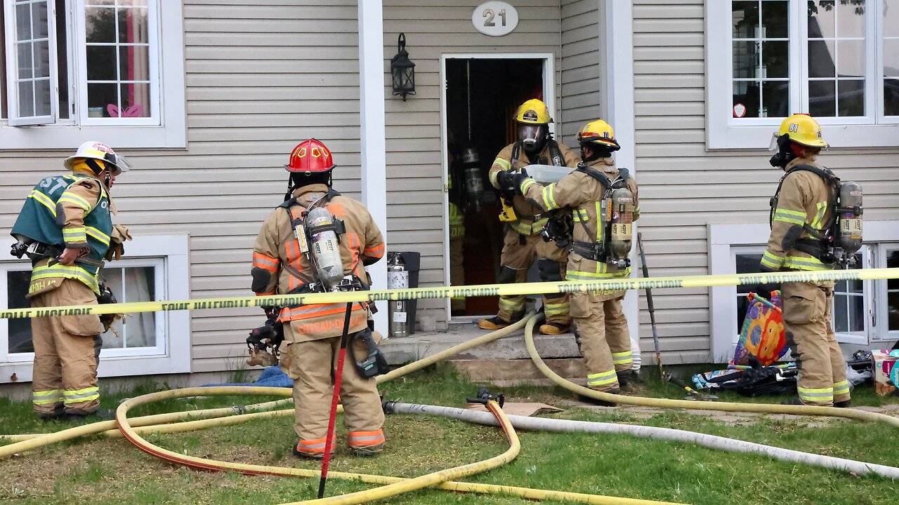 Incendie à Coteau-du-Lac