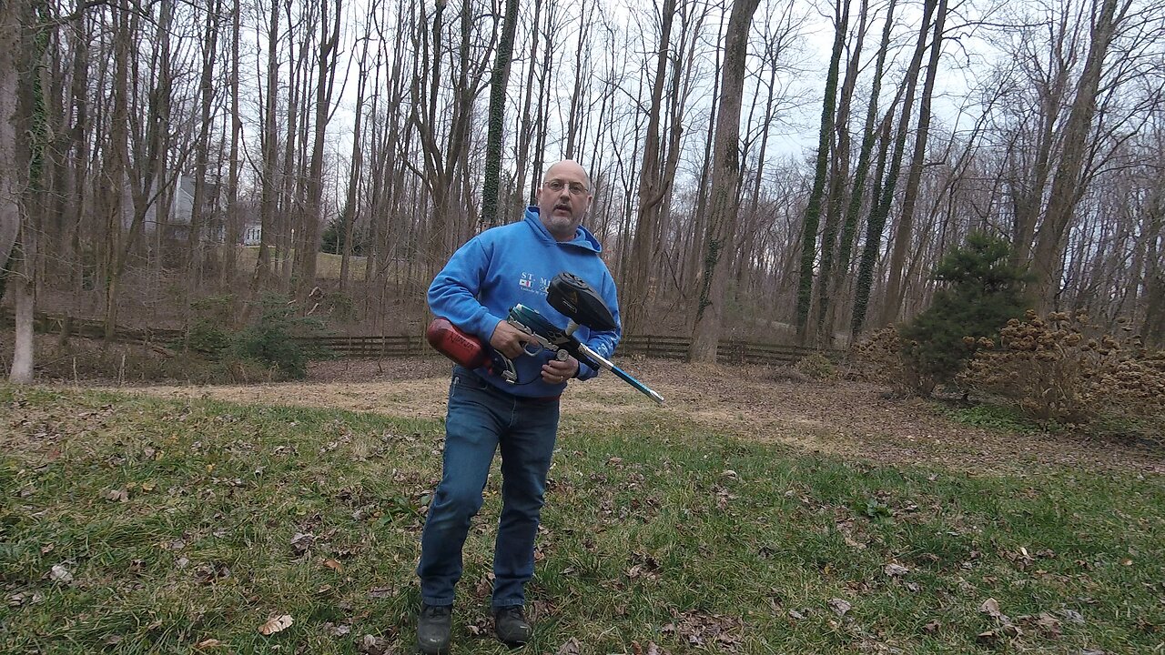 Shooting video of a 2002 Bob Long Intimidator