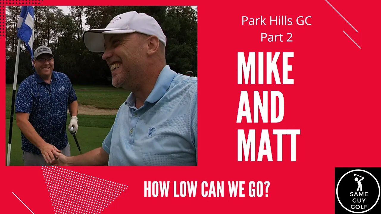 No he did not on the last shot! UNBELIEVABLE! Mike Matt Scramble Part 2