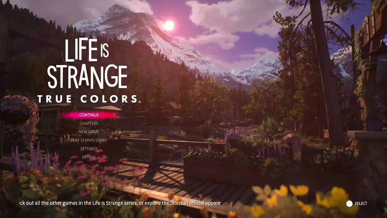 Life is Strange True Colors Start Screen Music