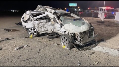 9 people killed in crash, North Las Vegas police continue to investigate