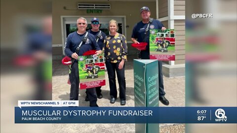 Palm Beach County firefighters holding fundraiser for Muscular Dystrophy Association this weekend