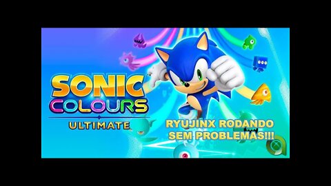 Sonic Colors Ultimate no Ryujinx!!!