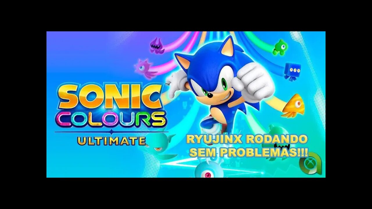 Sonic Colors Ultimate no Ryujinx!!!