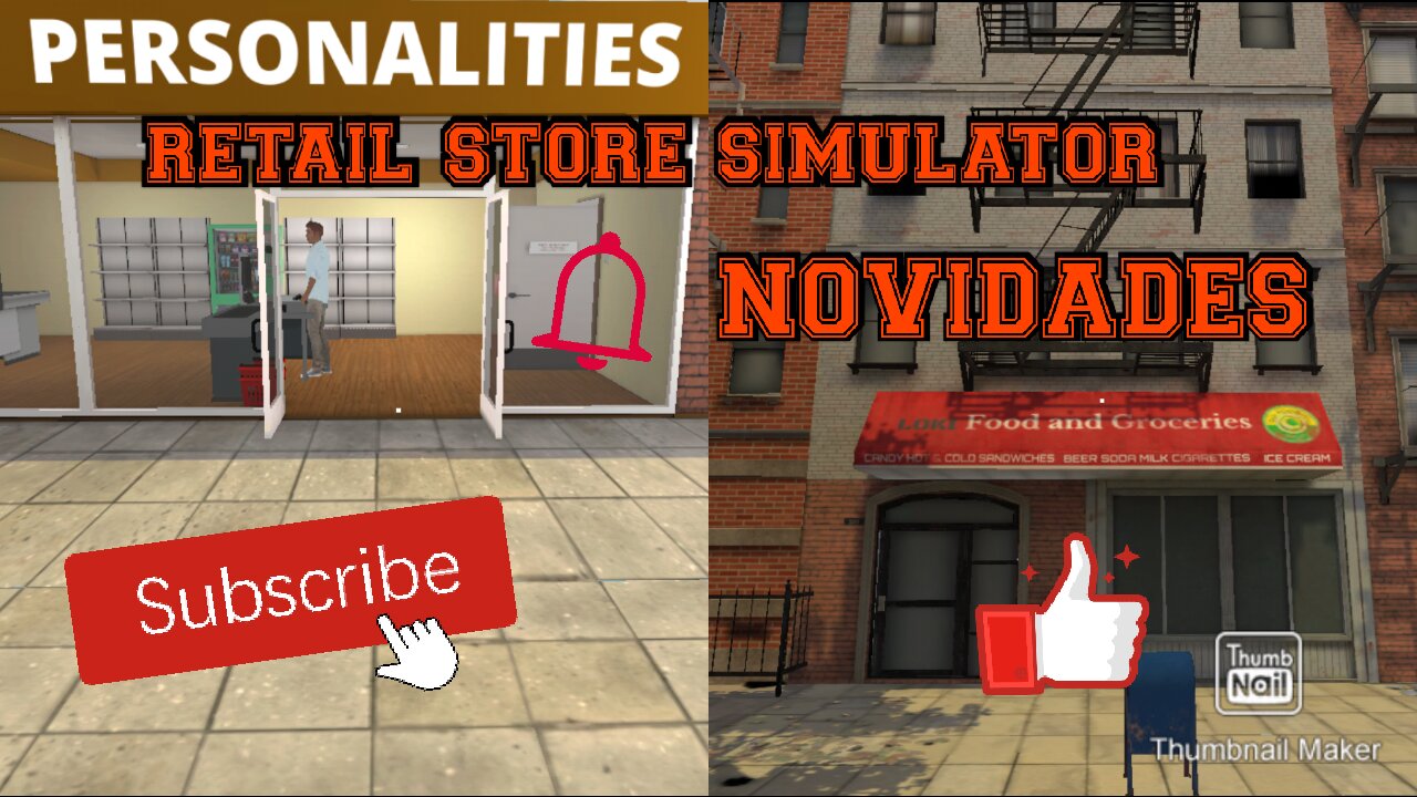 RETAIL STORE SIMULATOR #5 NOVA ATUALIZAÇÃO DO JOGO E INFORMES DO CANAL