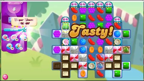 Candy Crush Level 3953 Talkthrough, 19 Moves 0 Boosters
