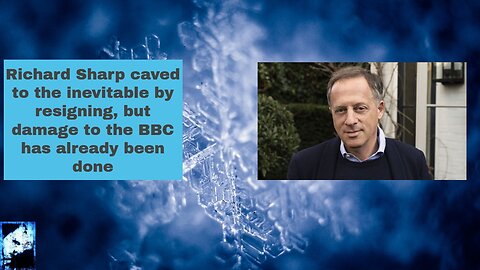 Richard Sharp caved to the inevitable by resigning, but damage to the BBC has already been done