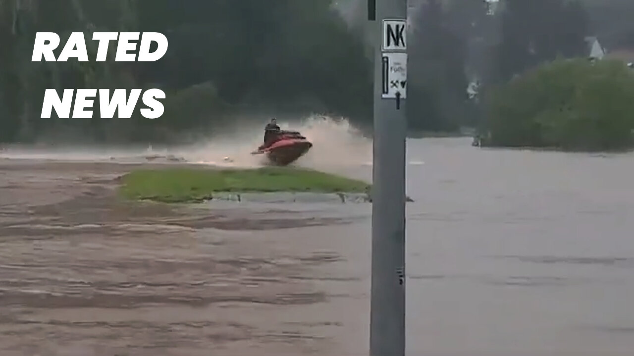 Heavy Rain Causes Severe Flooding in Germany