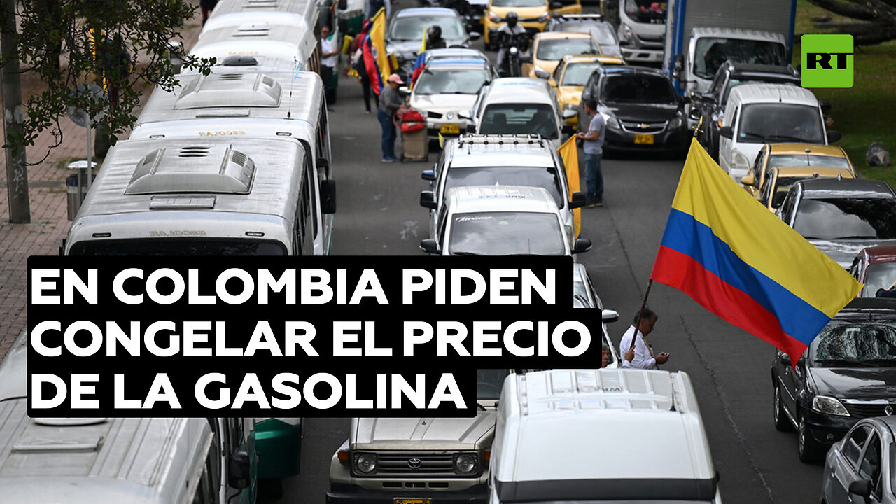 Con marchas y bloqueos exigen en Colombia congelar el precio de la gasolina