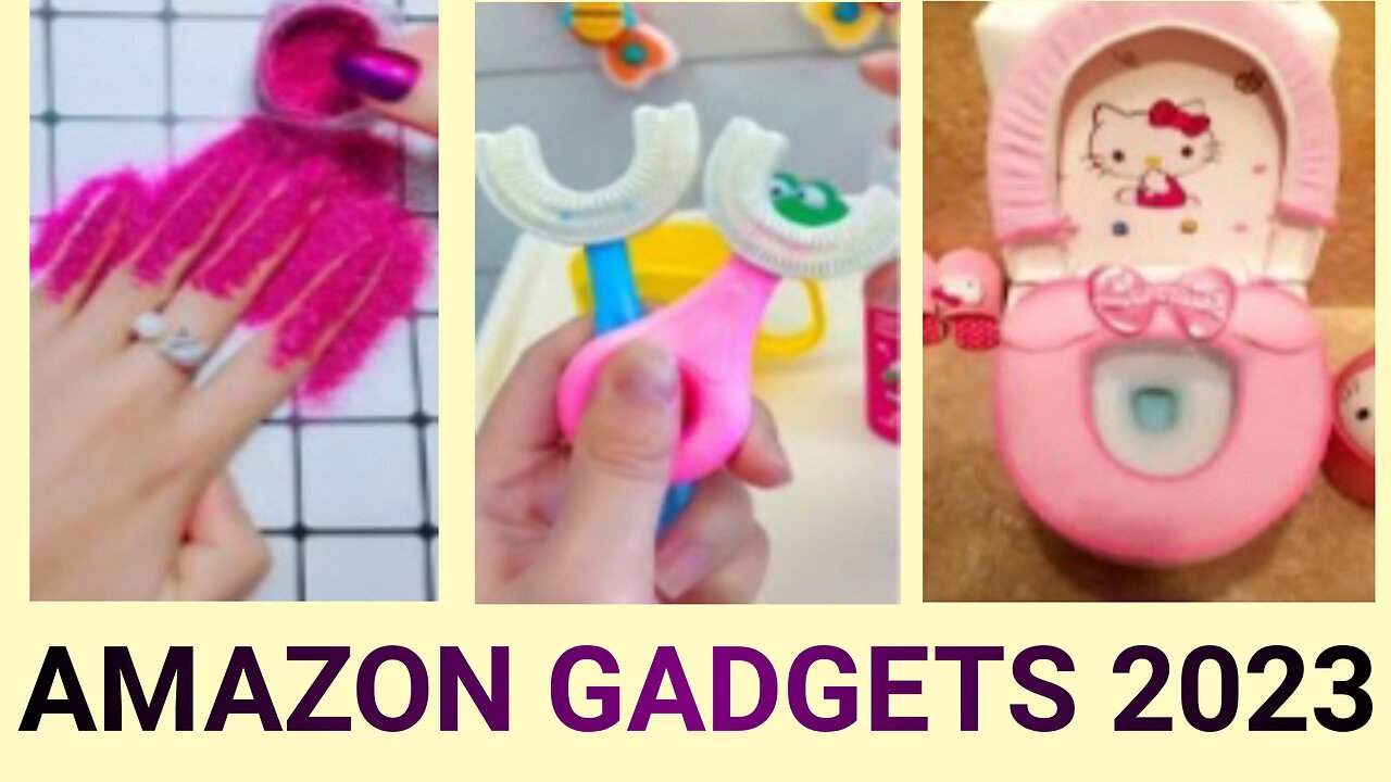 New gadgets, home tools, smart appliances,